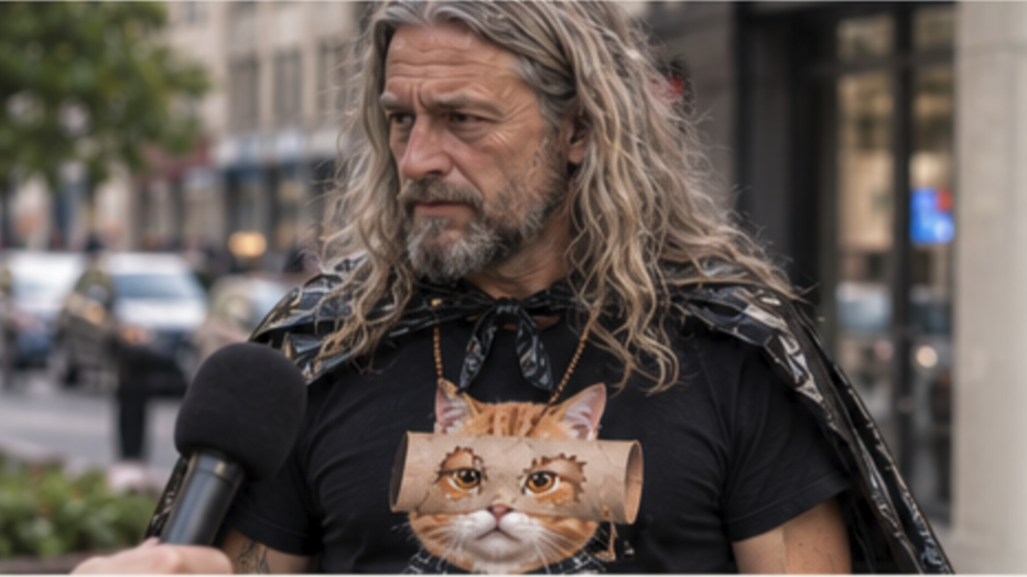 Original Pookitty street interview showing the actual shirt